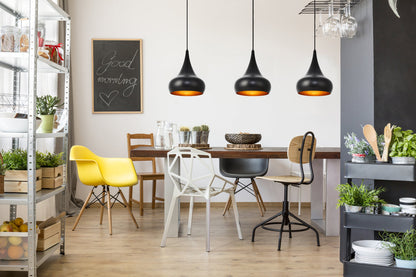 Circa Collection Pendant D11.5in H15in Lt:1 Black Finish