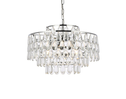 Mila 20 inch pendant in chrome