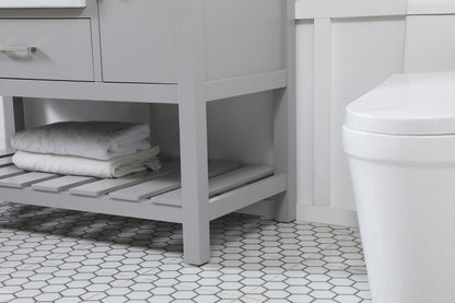 48 inch Single bathroom vanity in grey
