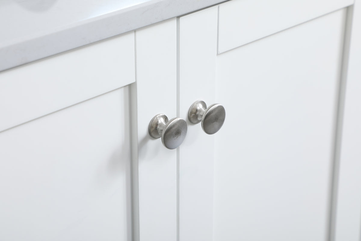 36 inch Single Bathroom Vanity in White