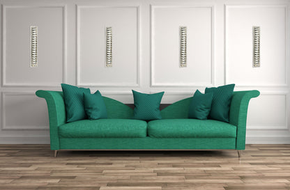 Monroe Integrated LED chip light Chrome Wall Sconce Clear Royal Cut Crystal