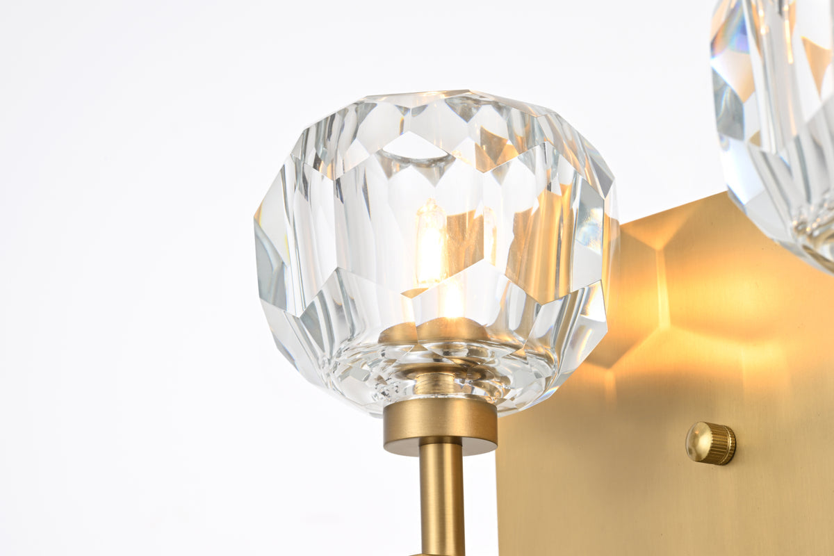 Graham 3 Light Wall Sconce in Gold