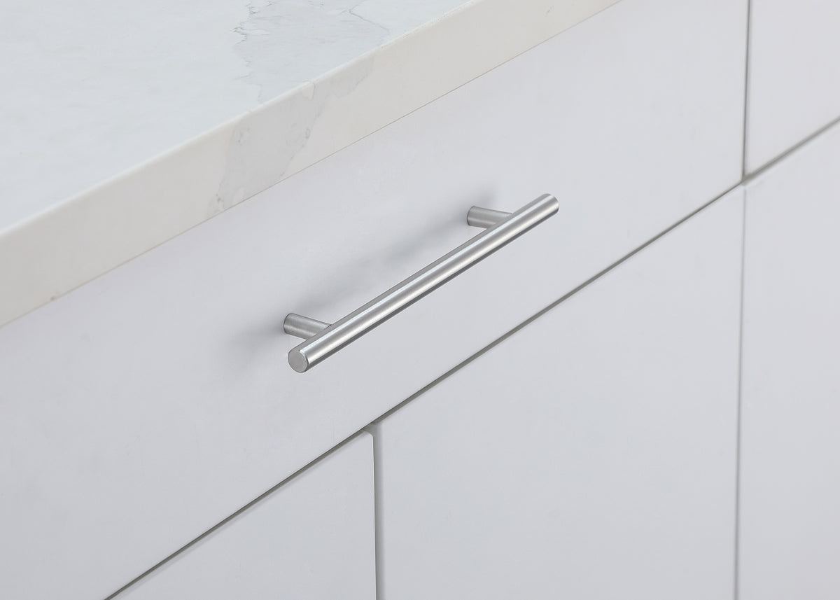 Quinn 6-5/16" Center to Center Brushed Nickel Bar Pull Multipack (set of 10)