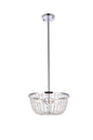 Gianna 13 inch pendant in chrome