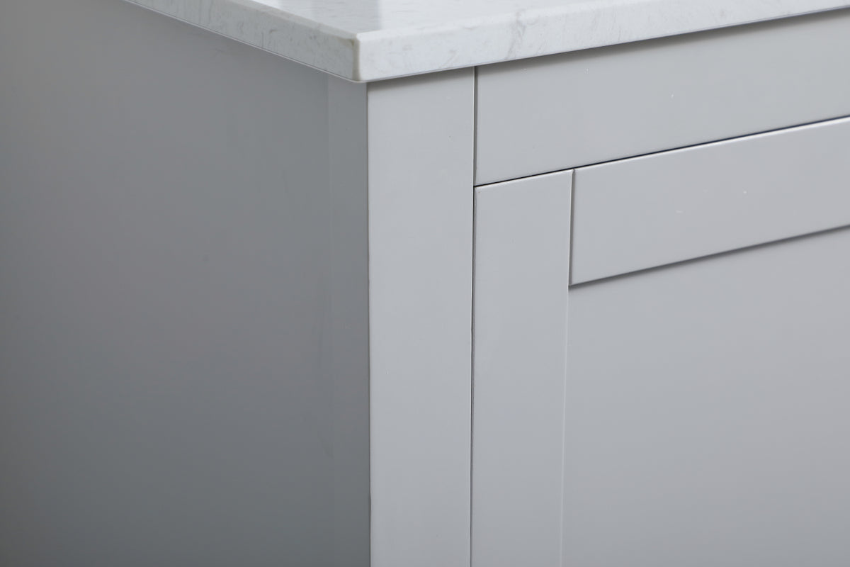 18 inch Single Bathroom Vanity in Grey