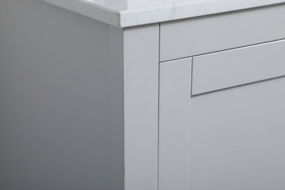 18 inch Single Bathroom Vanity in Grey