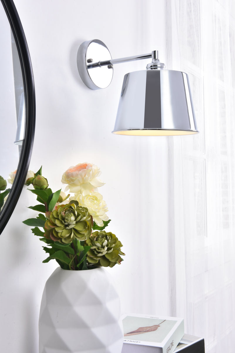Nota 1 light chrome Wall Sconce