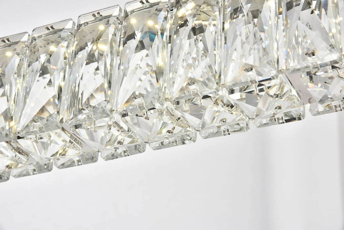 Monroe Integrated LED chip light Chrome Chandelier Clear Royal Cut Crystal