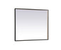 Pier 30x36 inch LED mirror with adjustable color temperature 3000K/4200K/6400K in black