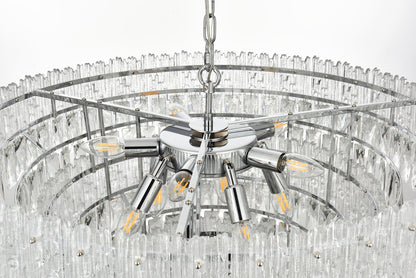 Emilia 31 inch Pendant Light in Chrome