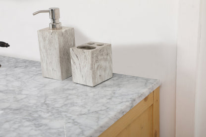 48 inch Single bathroom vanity in natural wood