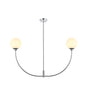 Nyomi 42 inch chandelier in Chrome