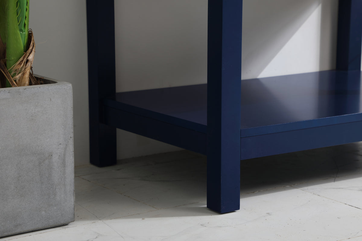 30 inch Single Bathroom Vanity in Blue