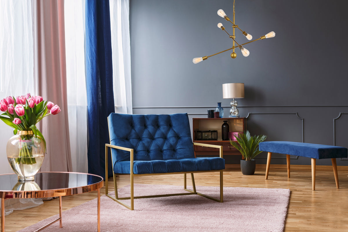 Axel 6 Lights Brass Pendant