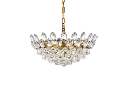 Emilia 18 inch pendant in brass