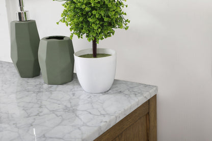 42 inch Single bathroom vanity in driftwood