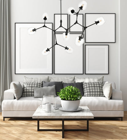Cavoli 60 inch Chandelier in Black