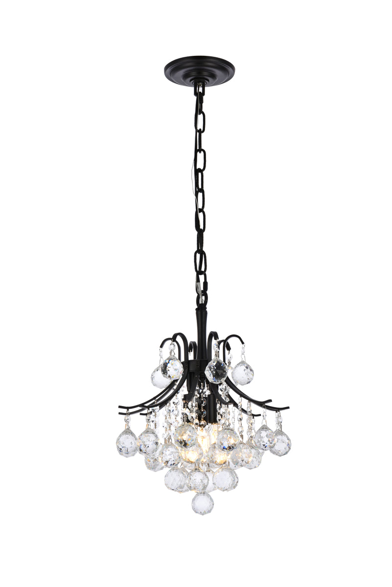 Toureg 12 inch black pendant