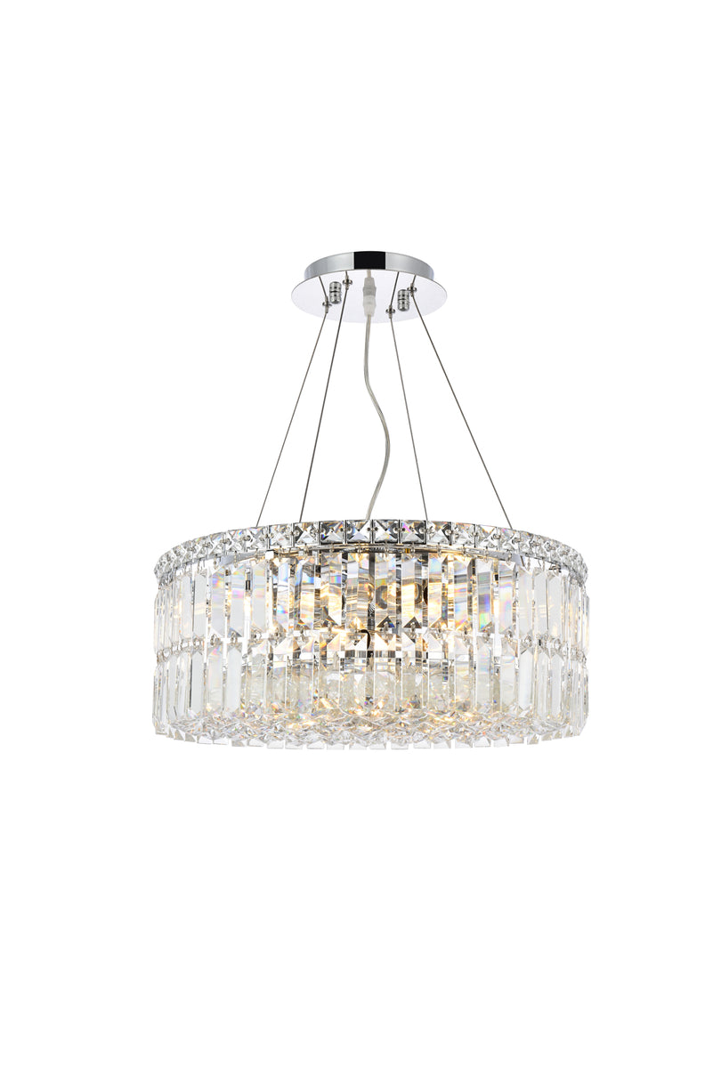 Maxime 12 light Chrome Chandelier Clear Royal Cut Crystal