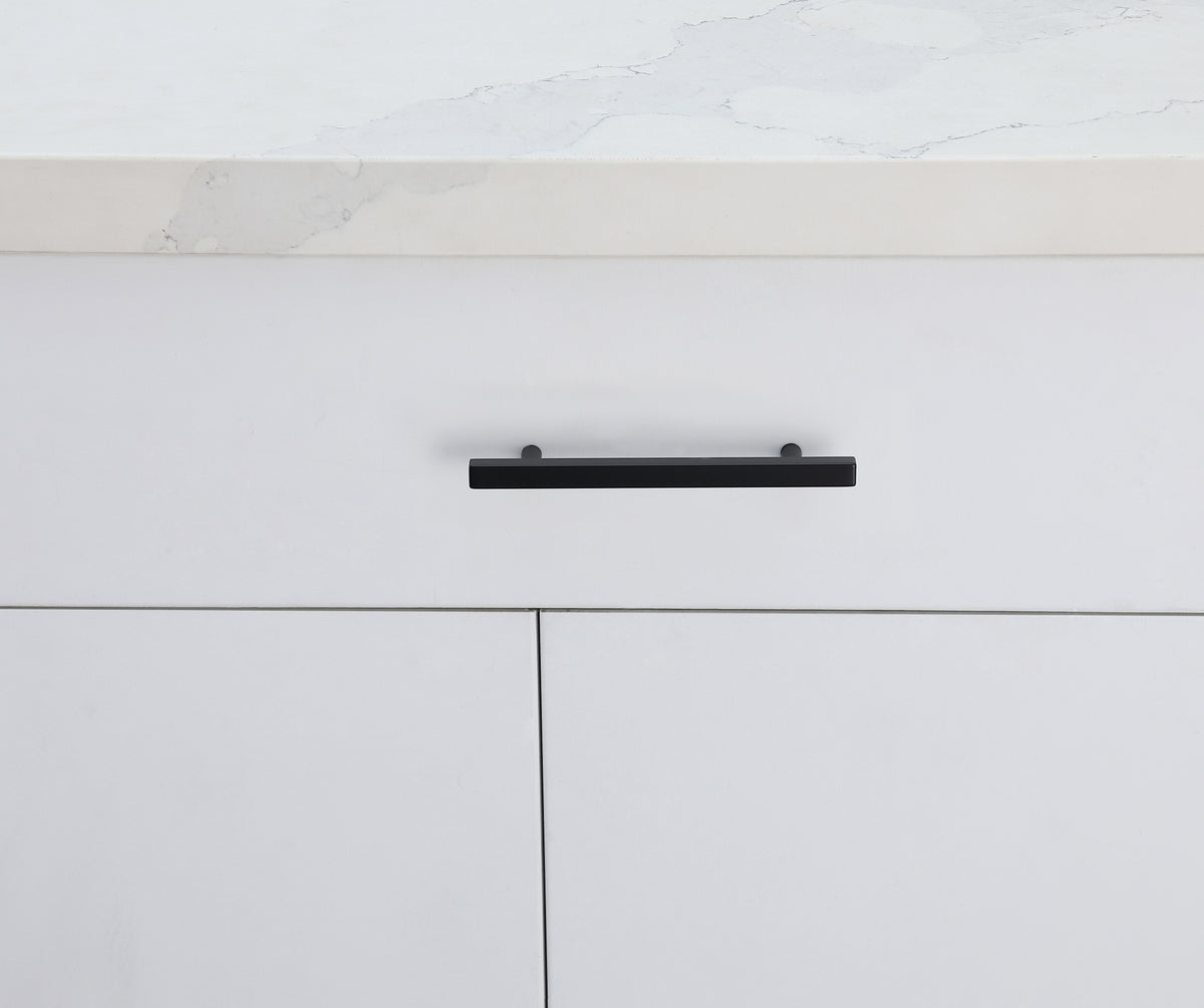 Dior 5" Center to Center Matte Black Bar Pull Multipack (set of 10)