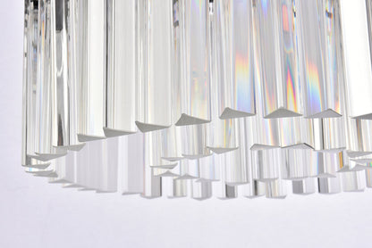 Sydney 6 light Matte Black Pendant Clear Royal Cut Crystal