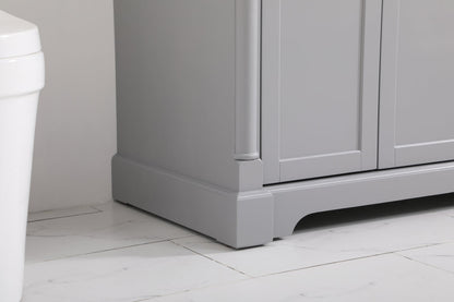 42 inch Single bathroom vanity in  Grey