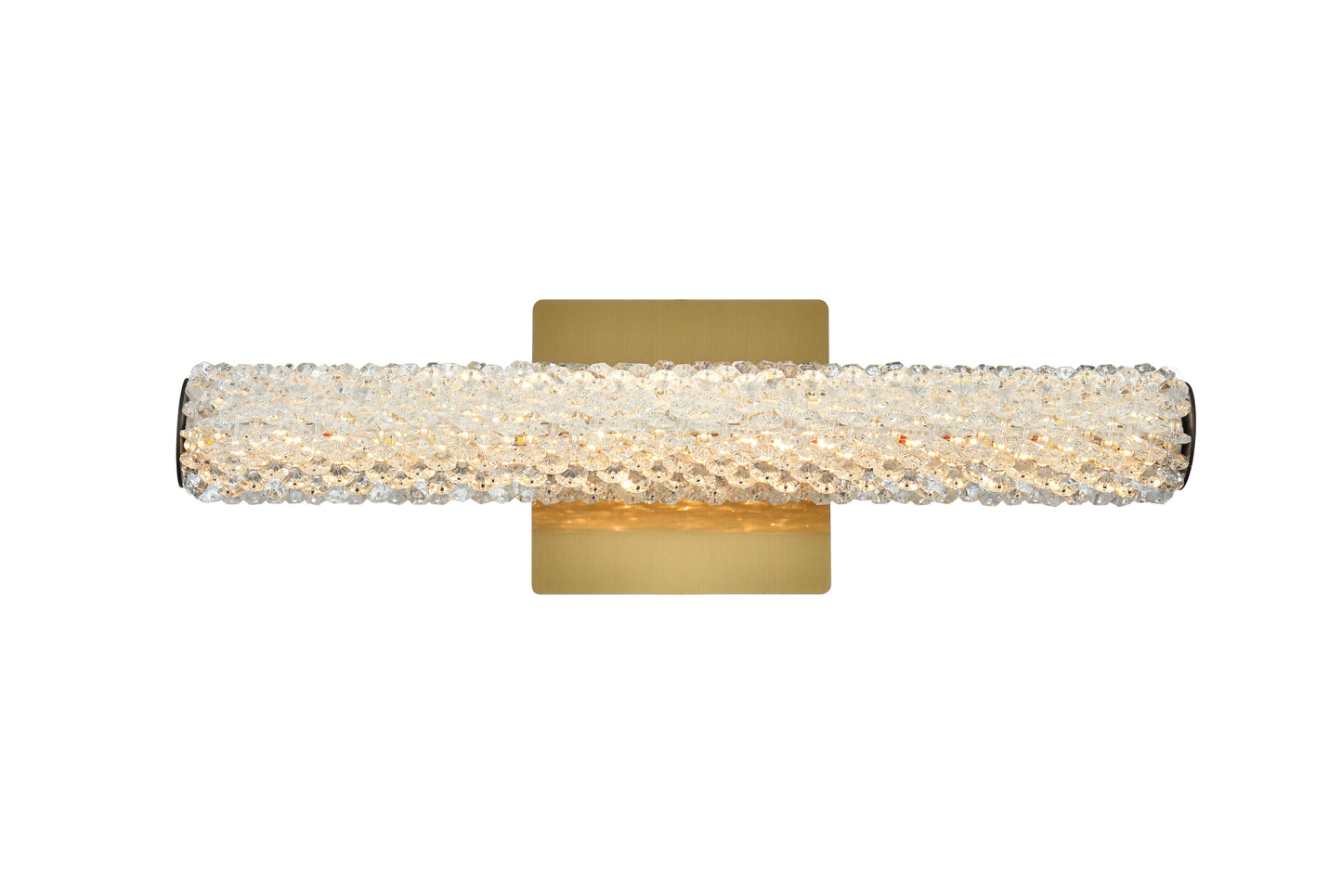 Bowen 18 inch Adjustable LED Wall Sconce in Satin Gold