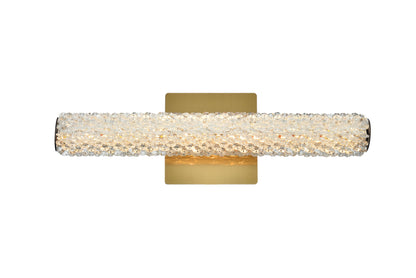Bowen 18 inch Adjustable LED Wall Sconce in Satin Gold