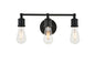 Serif 3 light black Wall Sconce