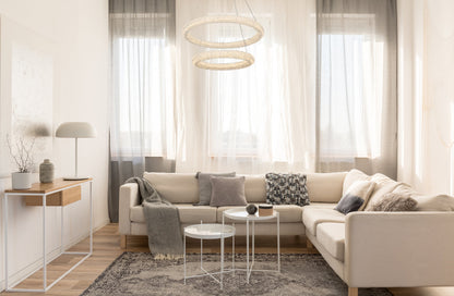 Bowen 28 inch Adjustable LED Chandelier in Chrome