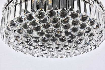 Maxime 20 inch black flush mount