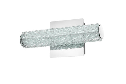 Bowen 12 inch Adjustable LED Wall Sconce in Chrome