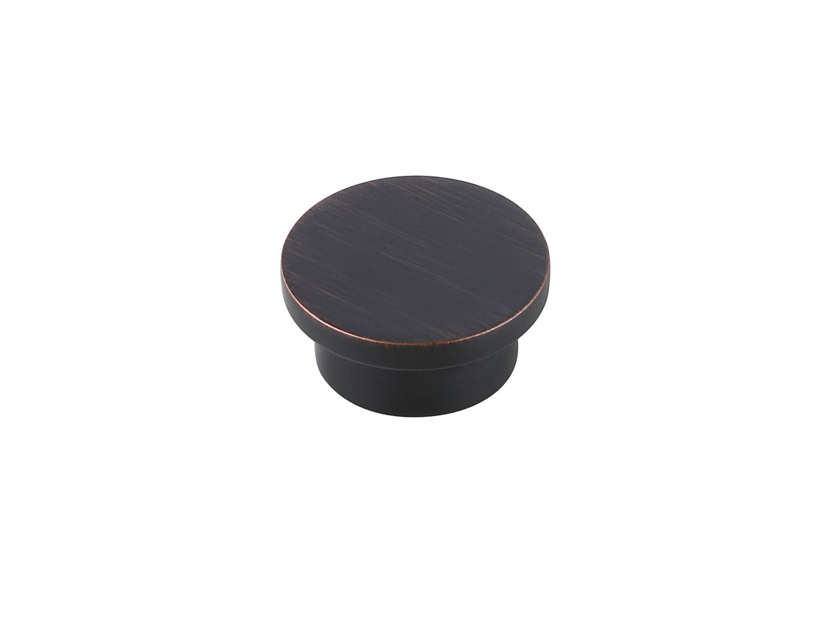 Trovon 1.6" Diameter Oil-rubbed Bronze Oversize Round Knob Multipack (Set of 10)