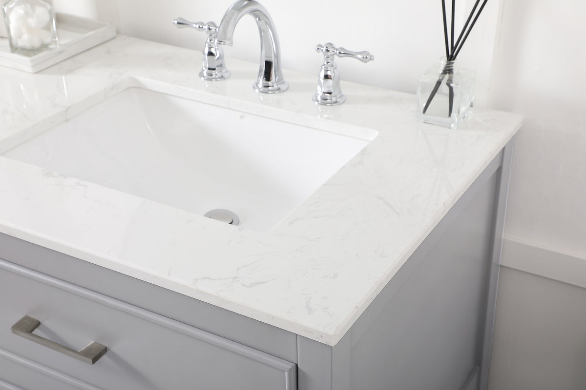 72 inch double bathroom vanity in gray