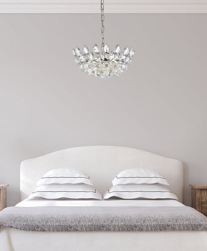 Emilia 16 inch pendant in chrome