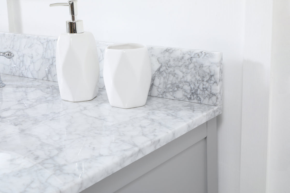 48 inch Single bathroom vanity in grey