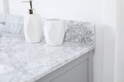 48 inch Single bathroom vanity in grey