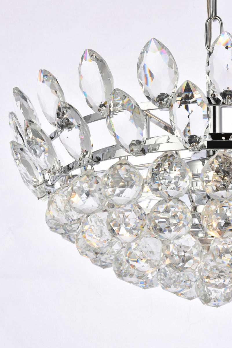 Emilia 18 inch pendant in chrome