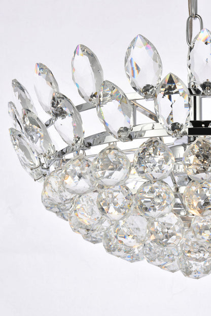 Emilia 18 inch pendant in chrome