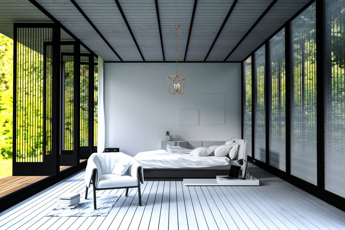 Maddox Collection Pendant D17 H24.25 Lt:4 Vintage Gold Finish