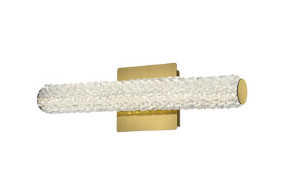 Bowen 18 inch Adjustable LED Wall Sconce in Satin Gold