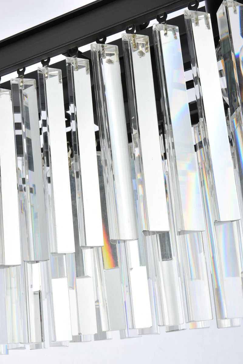 Sydney 12 light Matte Black Chandelier Clear Royal Cut Crystal
