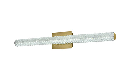 Bowen 36 inch Adjustable LED Wall Sconce in Satin Gold