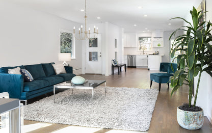 Brielle 6 lights pendant in weathered dove