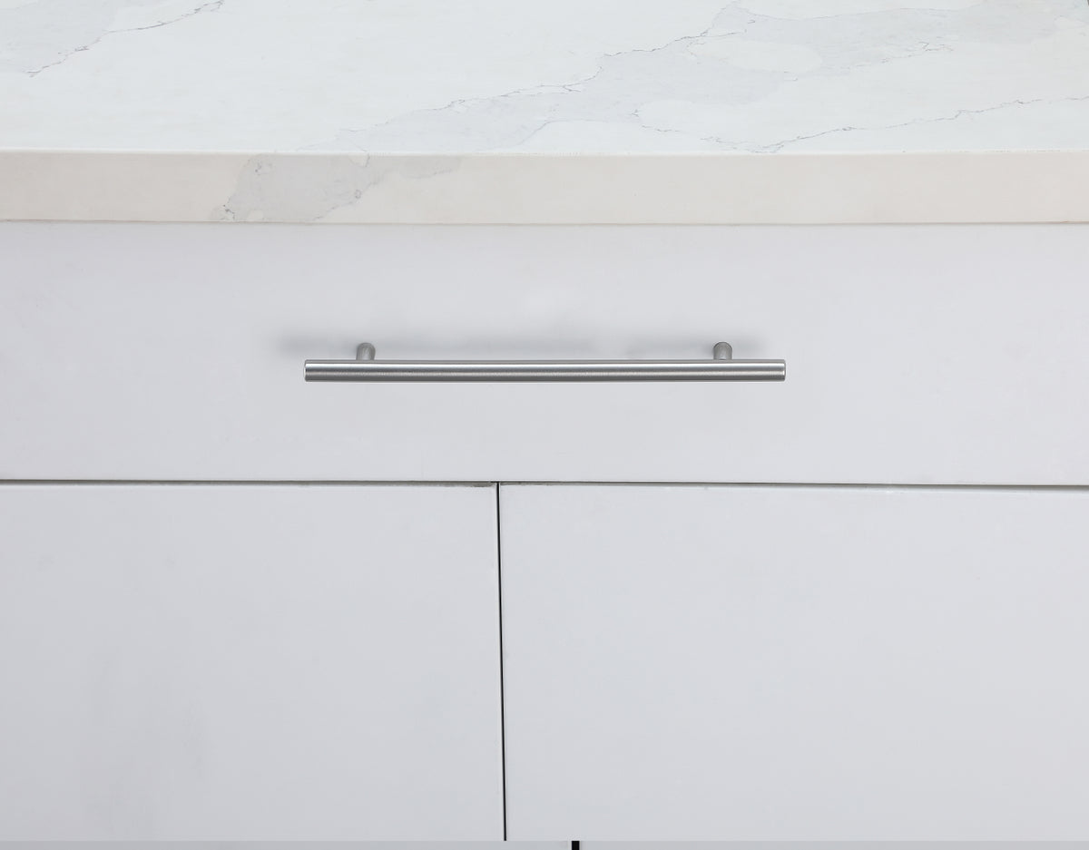 Quinn 7-9/16" Center to Center Brushed Nickel Bar Pull Multipack (set of 10)