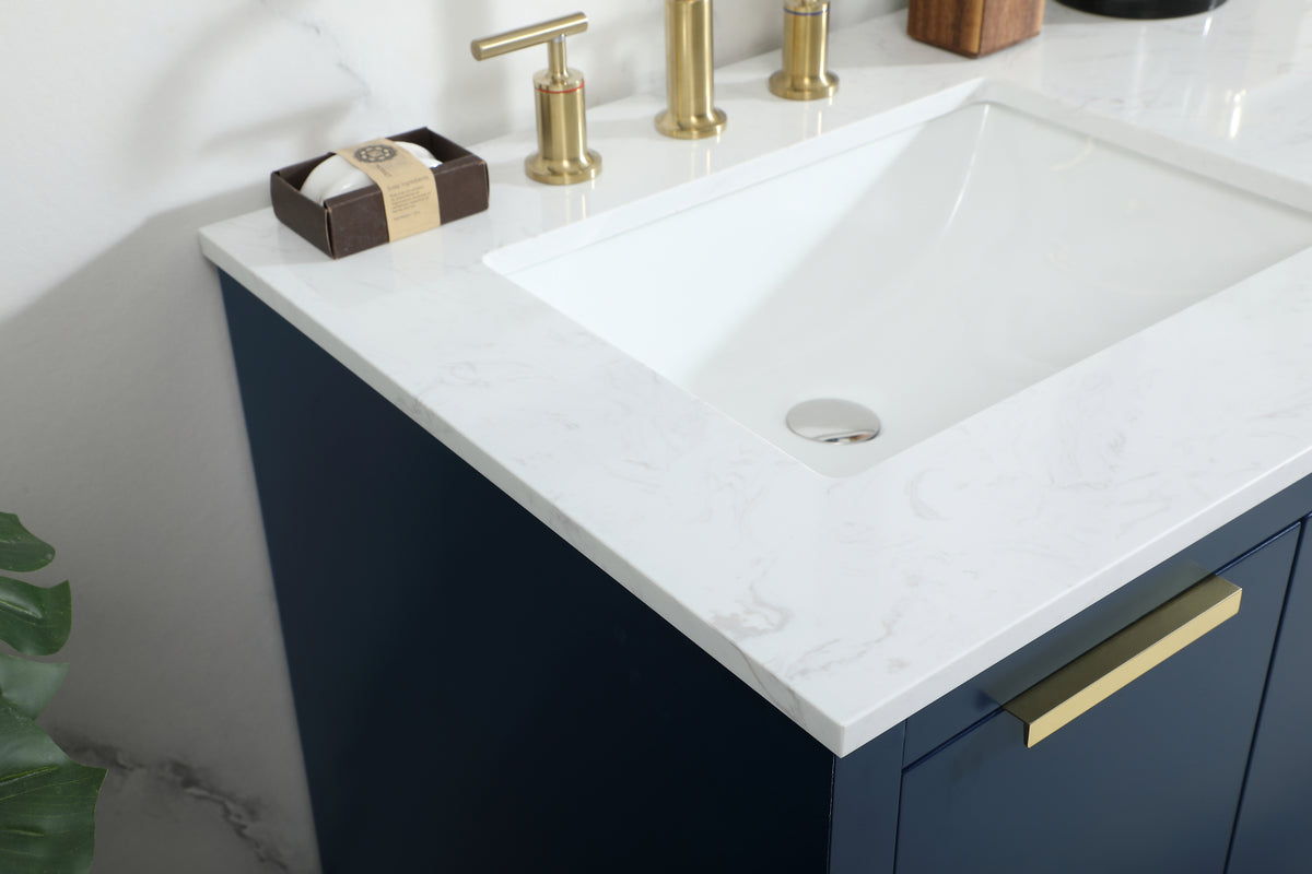 60 inch double bathroom vanity in blue