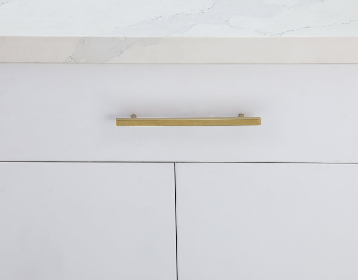 Dior 7-9/16" Center to Center Brass Bar Pull Multipack (set of 10)