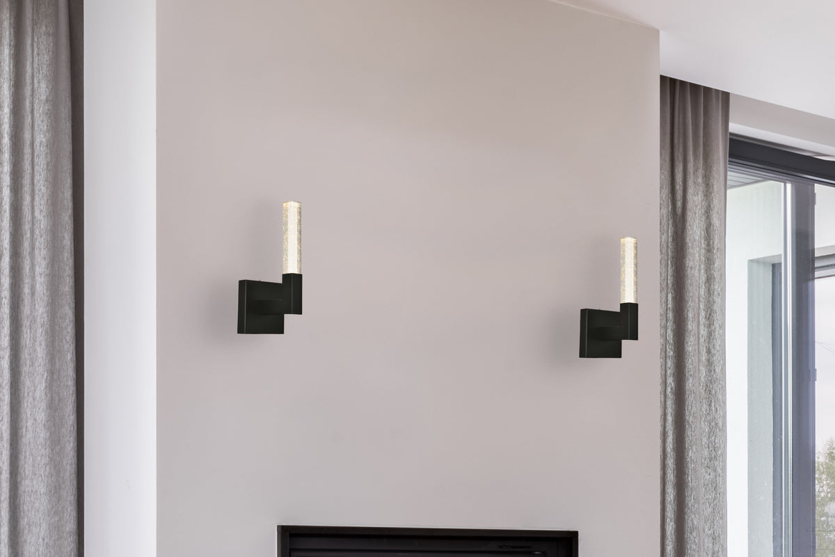 Noemi 6 inch Adjustable LED Wall Sconce in Black
