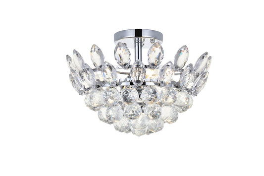 Emilia 14 inch flush mount in chrome