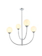 Nyomi 36 inch chandelier in Chrome